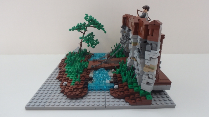 LEGO MOC - Младшая лига. Конкурс 'Средневековье'. - Крепостные врата