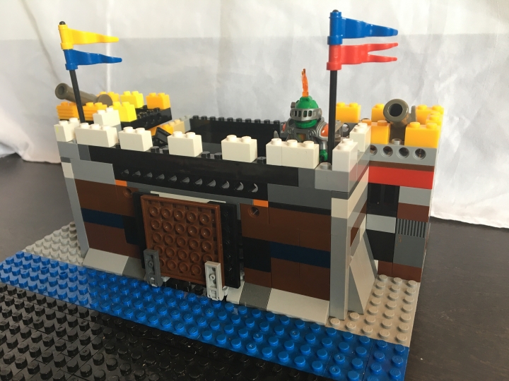 LEGO MOC - Младшая лига. Конкурс 'Средневековье'. - Средневековая крепость