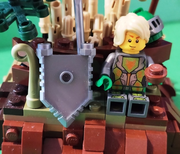 LEGO MOC - Младшая лига. Конкурс 'Средневековье'. - На привале