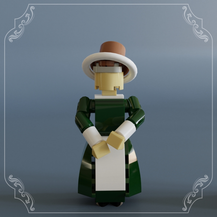 LEGO MOC - LEGO-конкурс 16x16: 'Все работы хороши' - У ткацкого станка: </center><br />
Ткачество в Европе было популярным занятием: женщины и мужчины усердно трудились в свободное от других хлопот время. Во многих странах работали мануфактуры, где жили и работали десятки людей. <br />
<center>