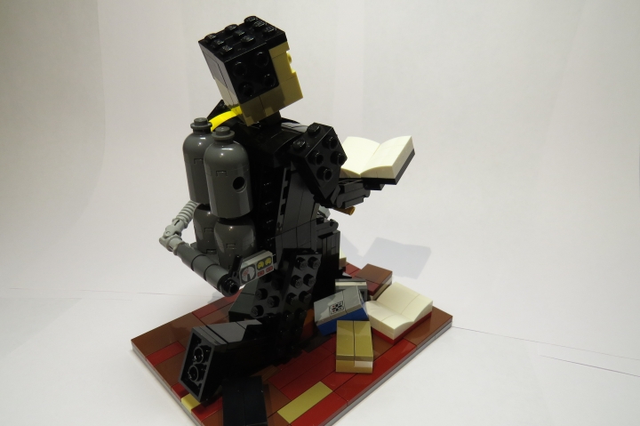 LEGO MOC - LEGO-конкурс 16x16: 'Иллюстрация' - Зерно сомнения