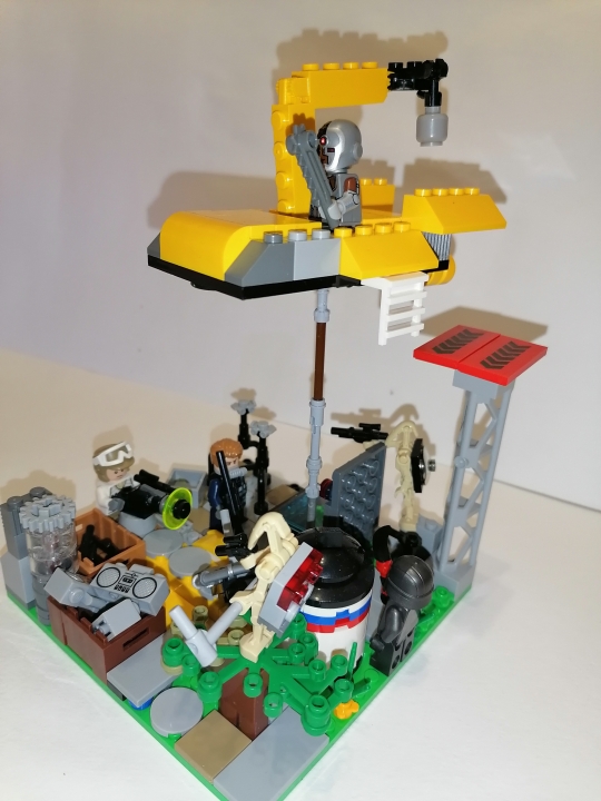 LEGO MOC - LEGO-contest 16x16: 'Cyberpunk' - Будущее за прошлым