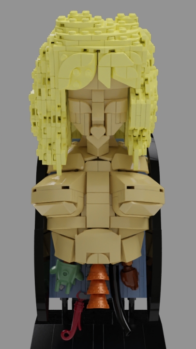 LEGO MOC - LEGO-contest 16x16: 'Cyberpunk' - «— Я — живое мыслящее существо, рождённое в океане информации»