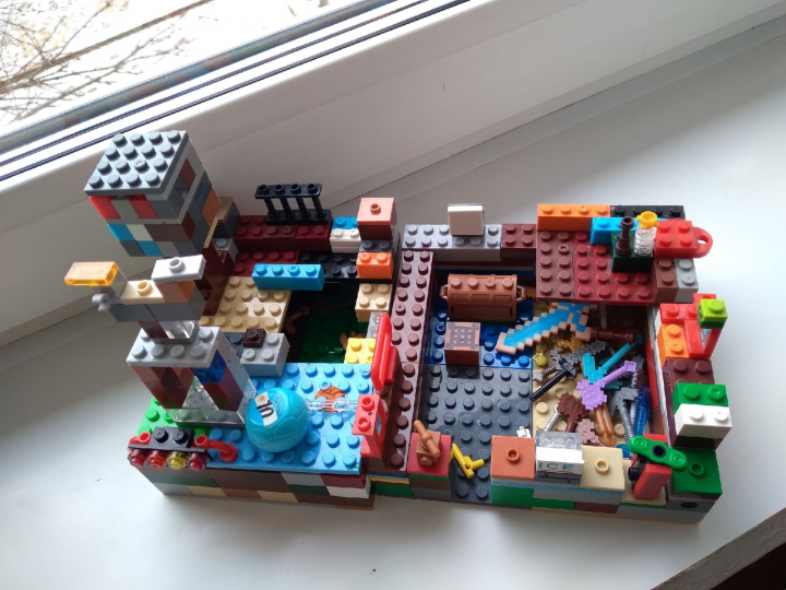 LEGO MOC - LEGO-конкурс 'Светлое будущее' - Дом будущего