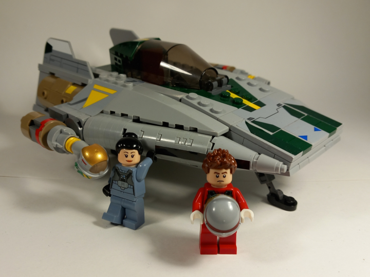 LEGO MOC - LEGO-конкурс 'Путь к звездам' - Дарт Вейдер против эскадрильи Феникс 