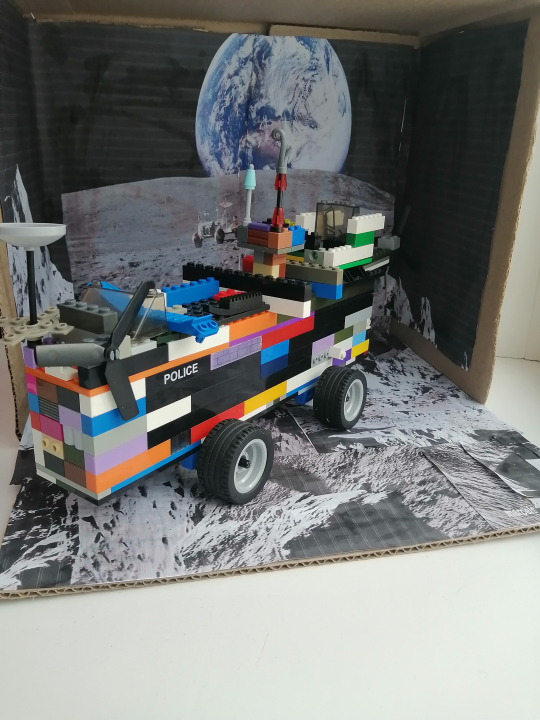 LEGO MOC - LEGO-конкурс 'Путь к звездам' - 'Автобус - Луноход'
