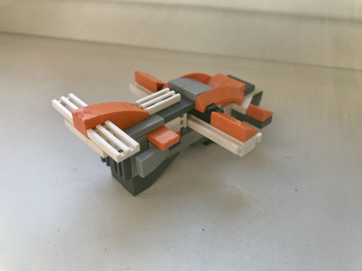 LEGO MOC - LEGO-конкурс 'Путь к звездам' - Звездолет «Мустанг»