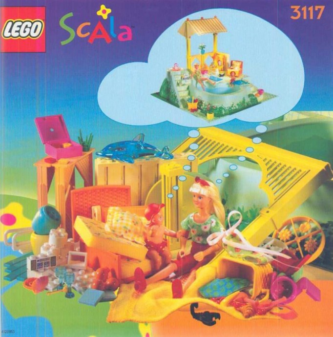 Bricker - Gioco di costruzioni di LEGO 3117 SCALA Flashy Pool