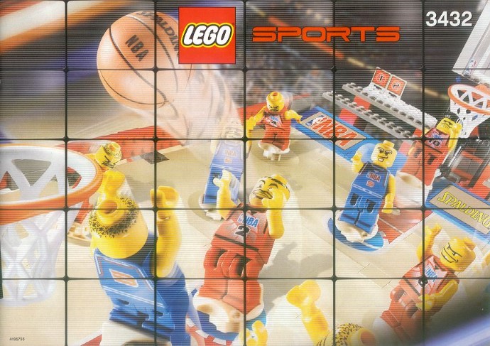Bricker - Gioco di costruzioni di LEGO 3432 NBA Challenge