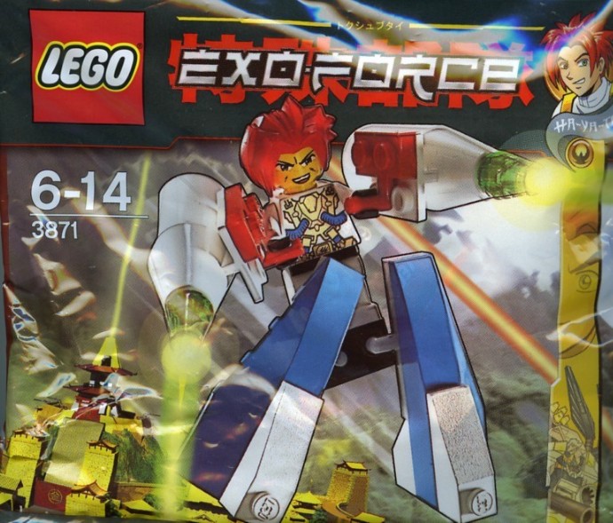 Bricker - Gioco di costruzioni di LEGO 3871 Exo-Force Polybag