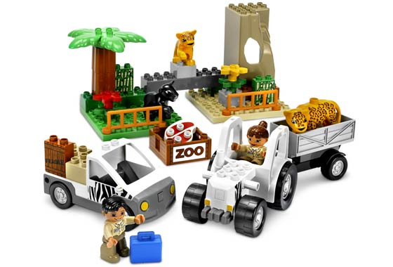 Bricker - Gioco di costruzioni di LEGO 4971 Zoo Vehicles