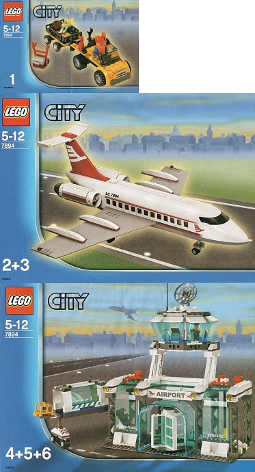 Bricker - Gioco di costruzioni di LEGO 7894 Airport