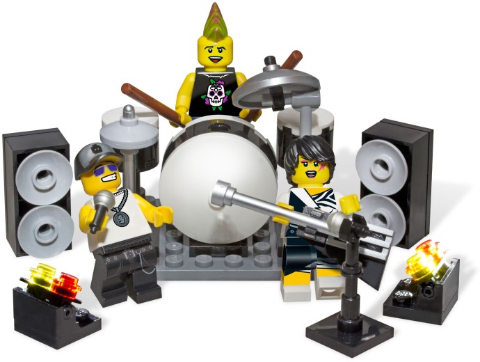 Bricker - Gioco di costruzioni di LEGO 850486 Rock band