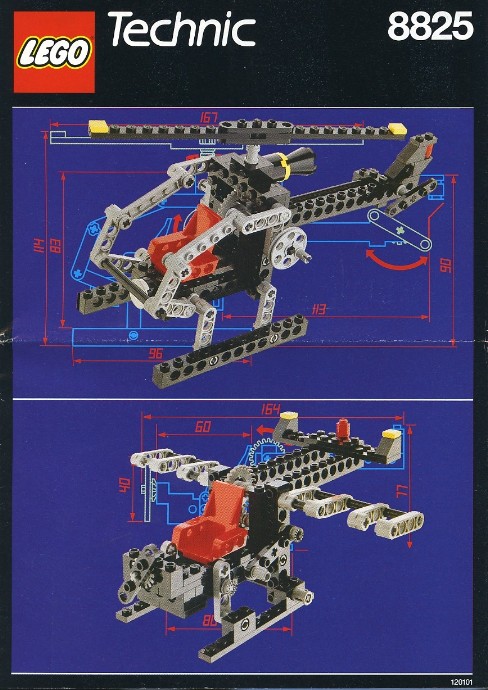 Bricker - Gioco di costruzioni di LEGO 8825 Night Chopper