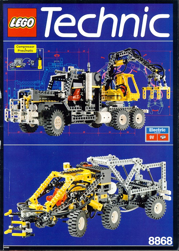 Bricker - Gioco di costruzioni di LEGO 8868 Airtech Claw Rig