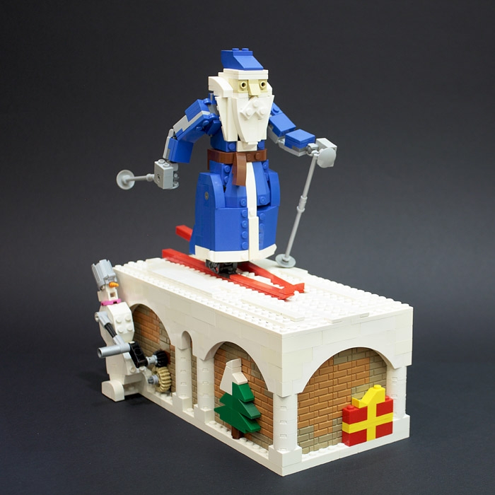 LEGO MOC - New Year's Brick 2020 - Лыжню!