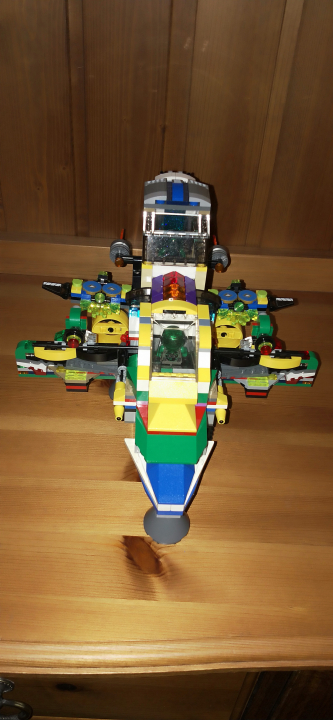 LEGO MOC - LEGO-конкурс 'Путь к звездам' - Insectoids-humanoids UFO Starfighter - 2000-x2