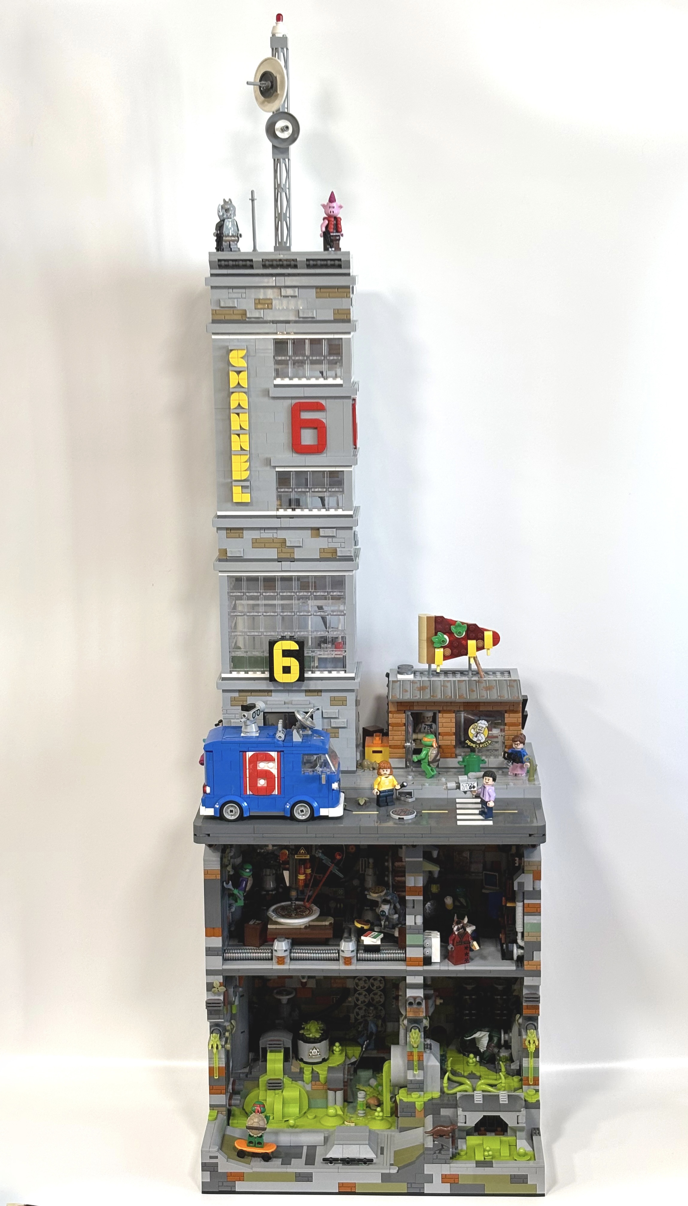 Город Черепашек Мутантов Ниндзя